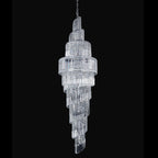 Novena Skyhill 24 Light Crystal Ceiling Light in Chrome