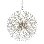 Hudson Valley Dunkirk 8 Light Crystal Chandelier in Polished Nickel