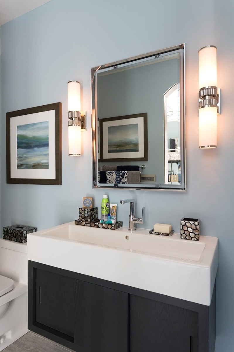Hudson Valley Harper 2 Light Wall Light in Polished Nickel