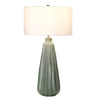 Elstead Kew Table Lamp in Sage Green