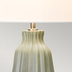 Elstead Kew Table Lamp in Sage Green