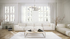 Kichler Aleeka 5 Light Ceiling Light in Pewter