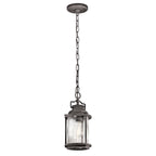 Kichler Ashlandbay Outdoor Lantern in Weathered Zinc