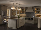 Kichler Aster 3 Light Pendant Light in Polished Nickel