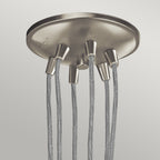 Kichler Brinley 6 Light Pendant Light in Brushed Nickel