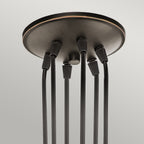 Kichler Brinley 6 Light Pendant Light in Old Bronze
