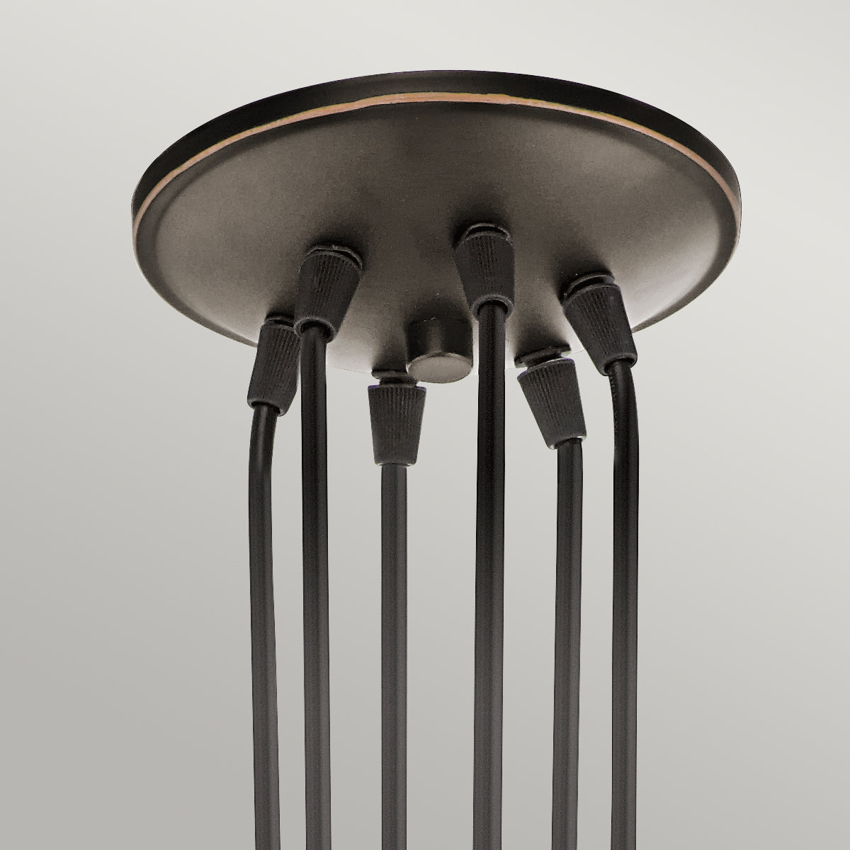 Kichler Brinley 6 Light Pendant Light in Old Bronze