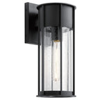 Kichler Camillo Medium Outdoor Wall Lantern in Textured Black