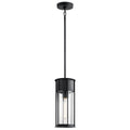 Kichler Camillo Outdoor Pendant Light in Textured Black