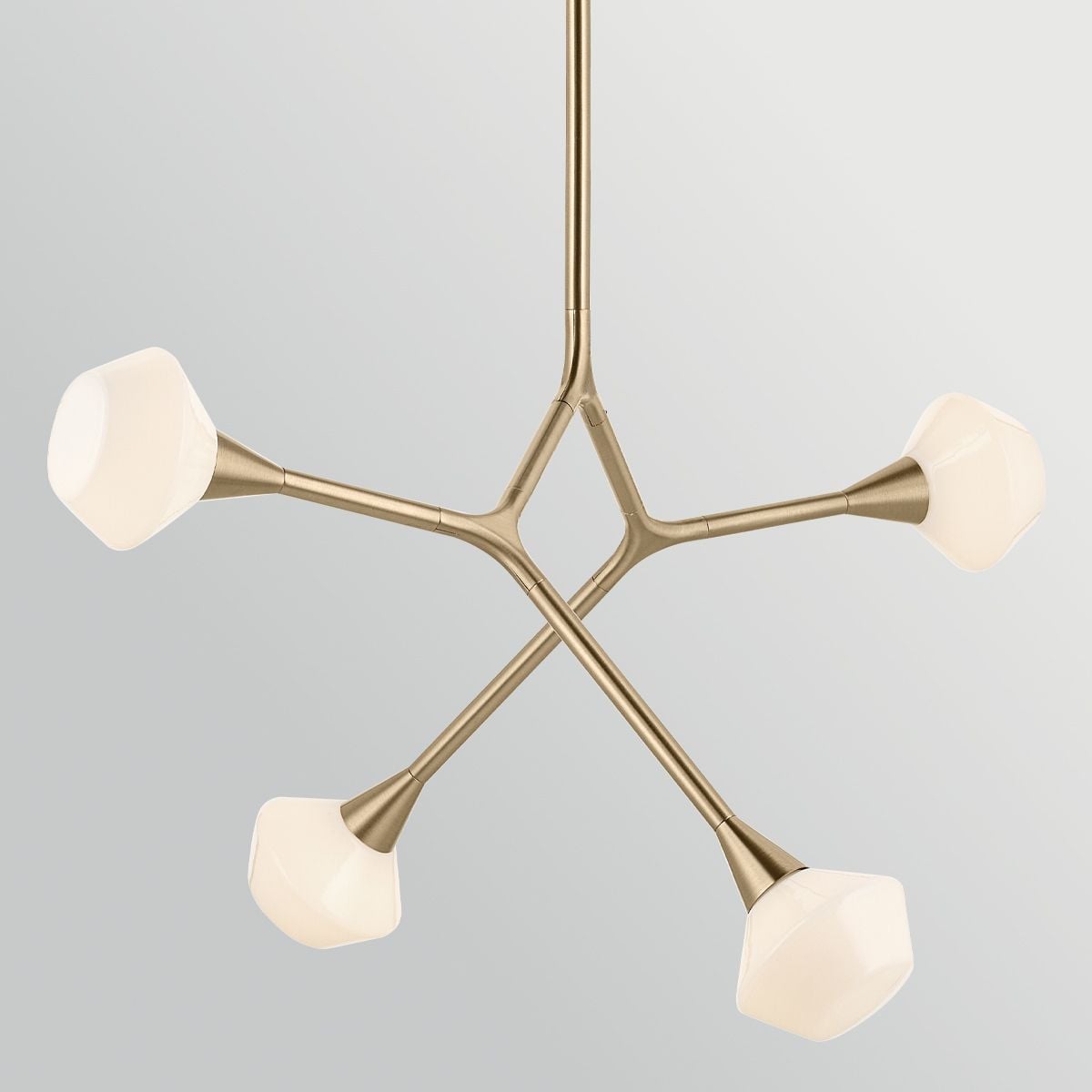 Kichler Cassius 4 Light Pendant in Champagne Bronze