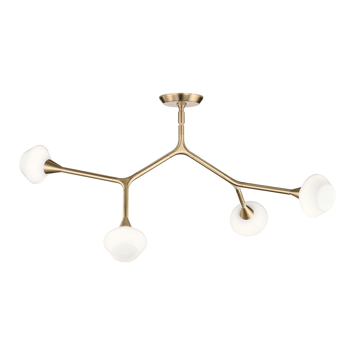 Kichler Cassius 4 Light Pendant in Champagne Bronze