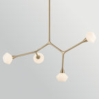 Kichler Cassius 4 Light Pendant in Champagne Bronze