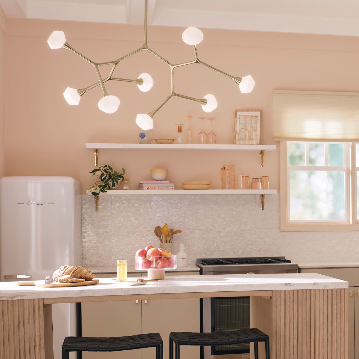 Kichler Cassius 8 Light Pendant in Champagne Bronze