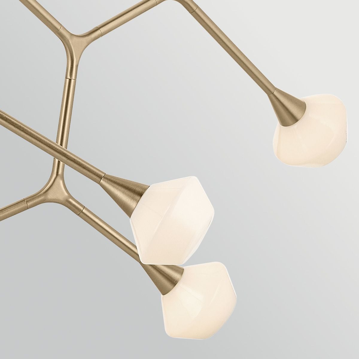 Kichler Cassius 8 Light Pendant in Champagne Bronze