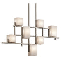 Kichler City Lights 7 Light Pendant Light in Pewter
