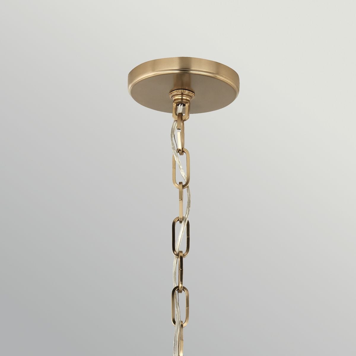Kichler Etcher Large Pendant in Black & Champagne Bronze