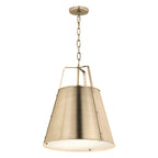 Kichler Etcher Large Pendant in Champagne Bronze