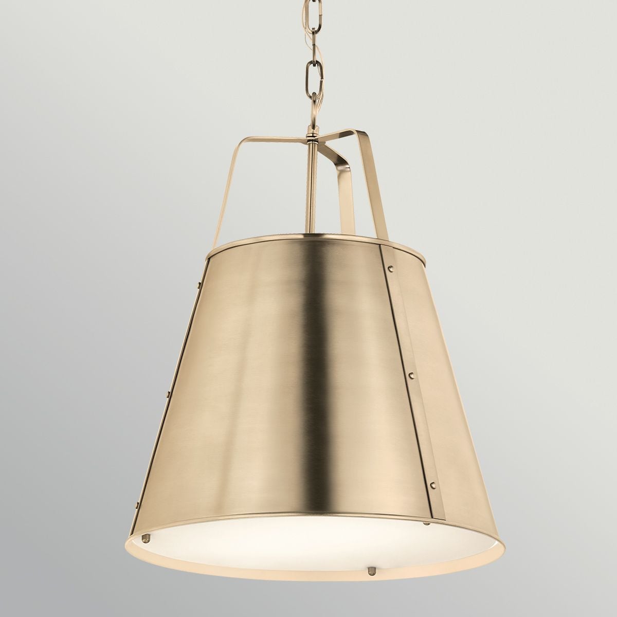 Kichler Etcher Large Pendant in Champagne Bronze