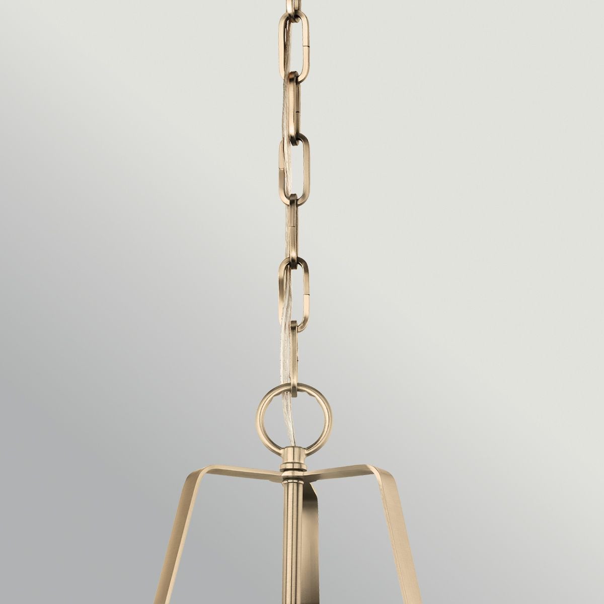 Kichler Etcher Medium Pendant in Black & Champagne Bronze
