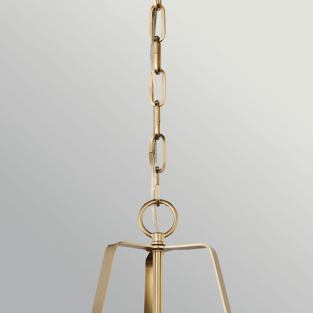 Kichler Etcher Medium Pendant in Champagne Bronze