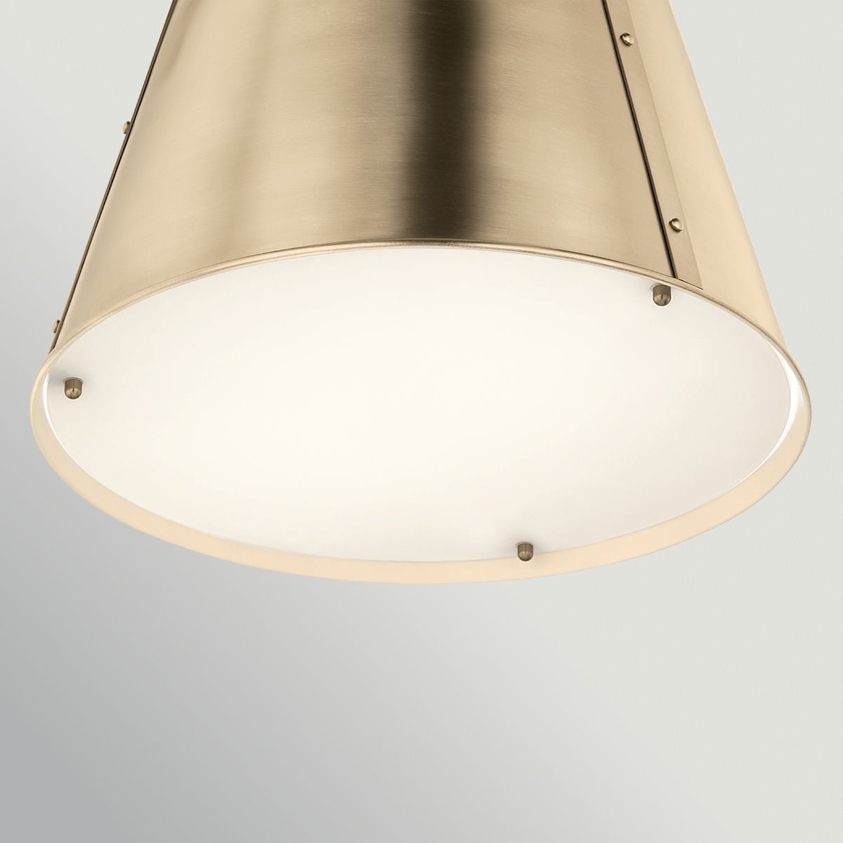 Kichler Etcher Medium Pendant in Champagne Bronze