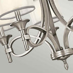 Kichler Lacey 5 Light Chandelier in Antique Pewter