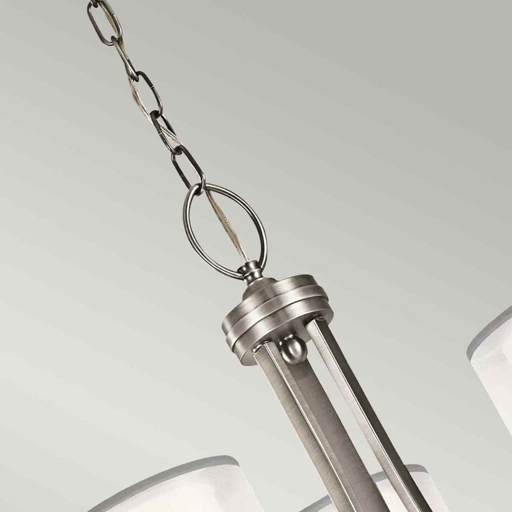 Kichler Lacey 9 Light Chandelier in Antique Pewter
