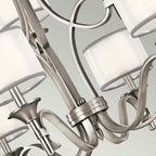 Kichler Lacey 9 Light Chandelier in Antique Pewter