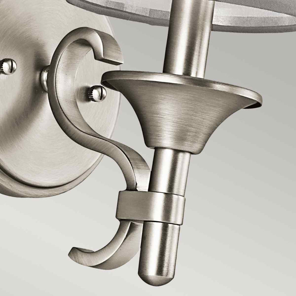 Kichler Lacey Wall Light in Antique Pewter
