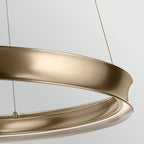 Kichler Larousse - LED Large Pendant in Champagne Bronze