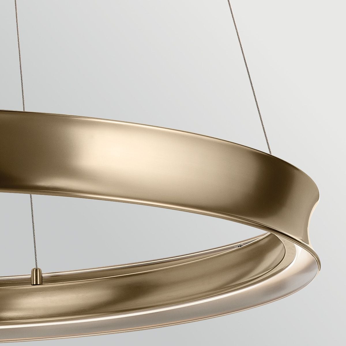 Kichler Larousse - LED Large Pendant in Champagne Bronze