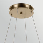 Kichler Larousse - LED Large Pendant in Champagne Bronze