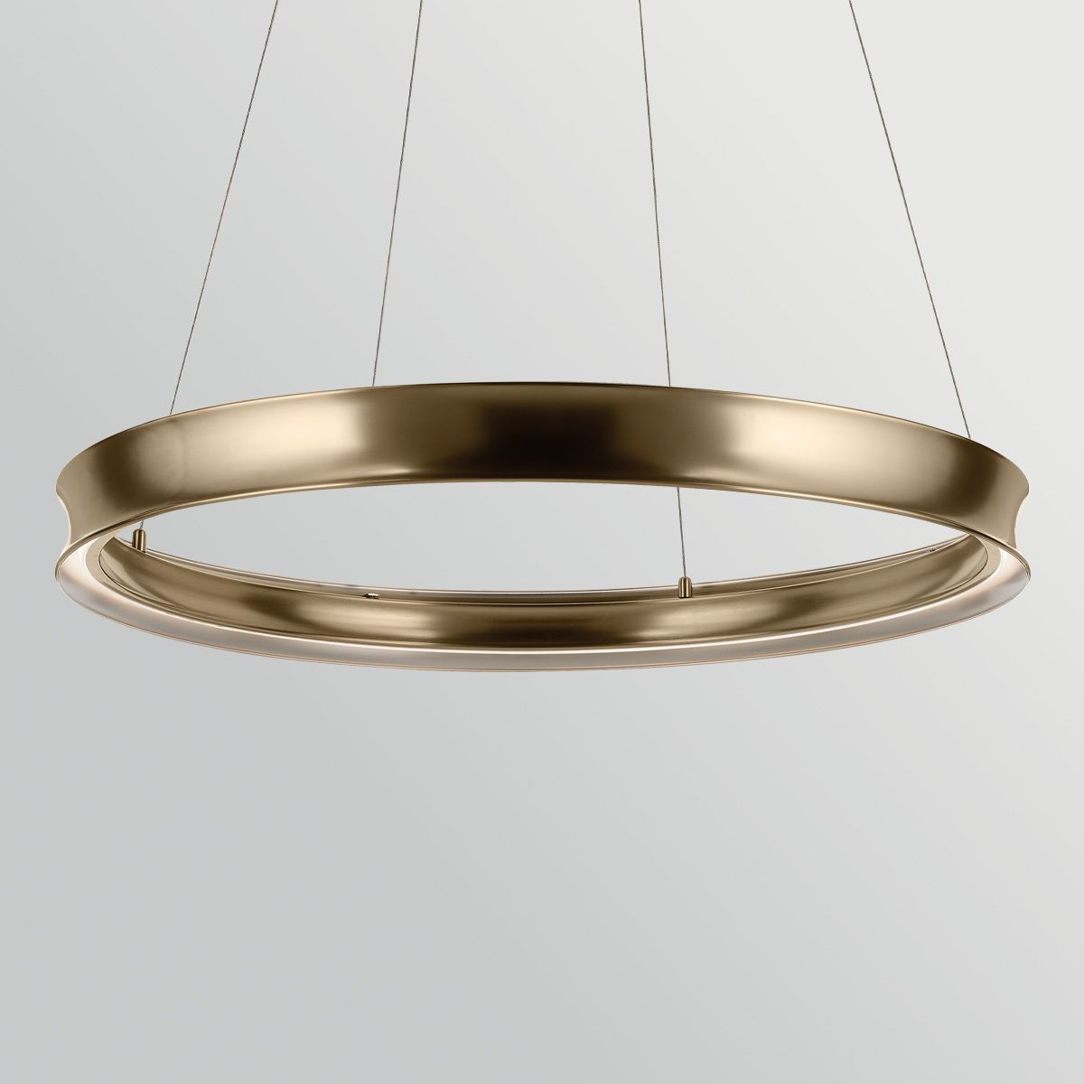 Kichler Larousse - LED Large Pendant in Champagne Bronze