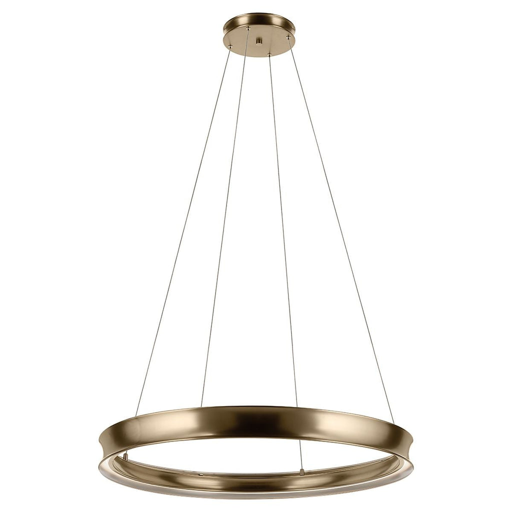 Kichler Larousse - LED Large Pendant in Champagne Bronze