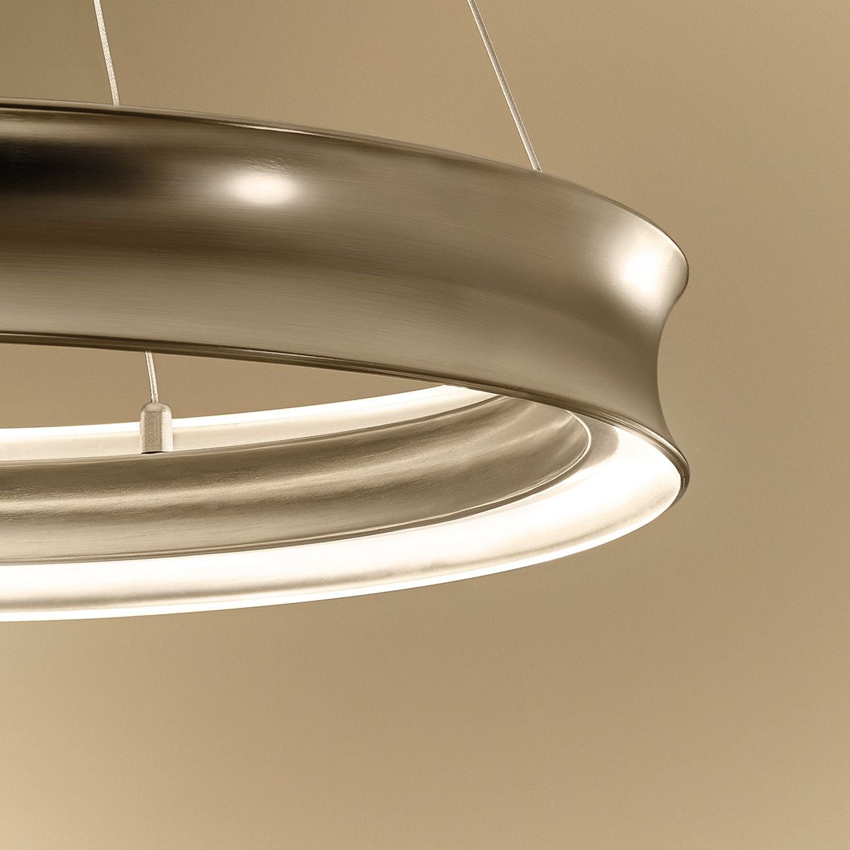 Kichler Larousse - LED Medium Pendant in Champagne Bronze