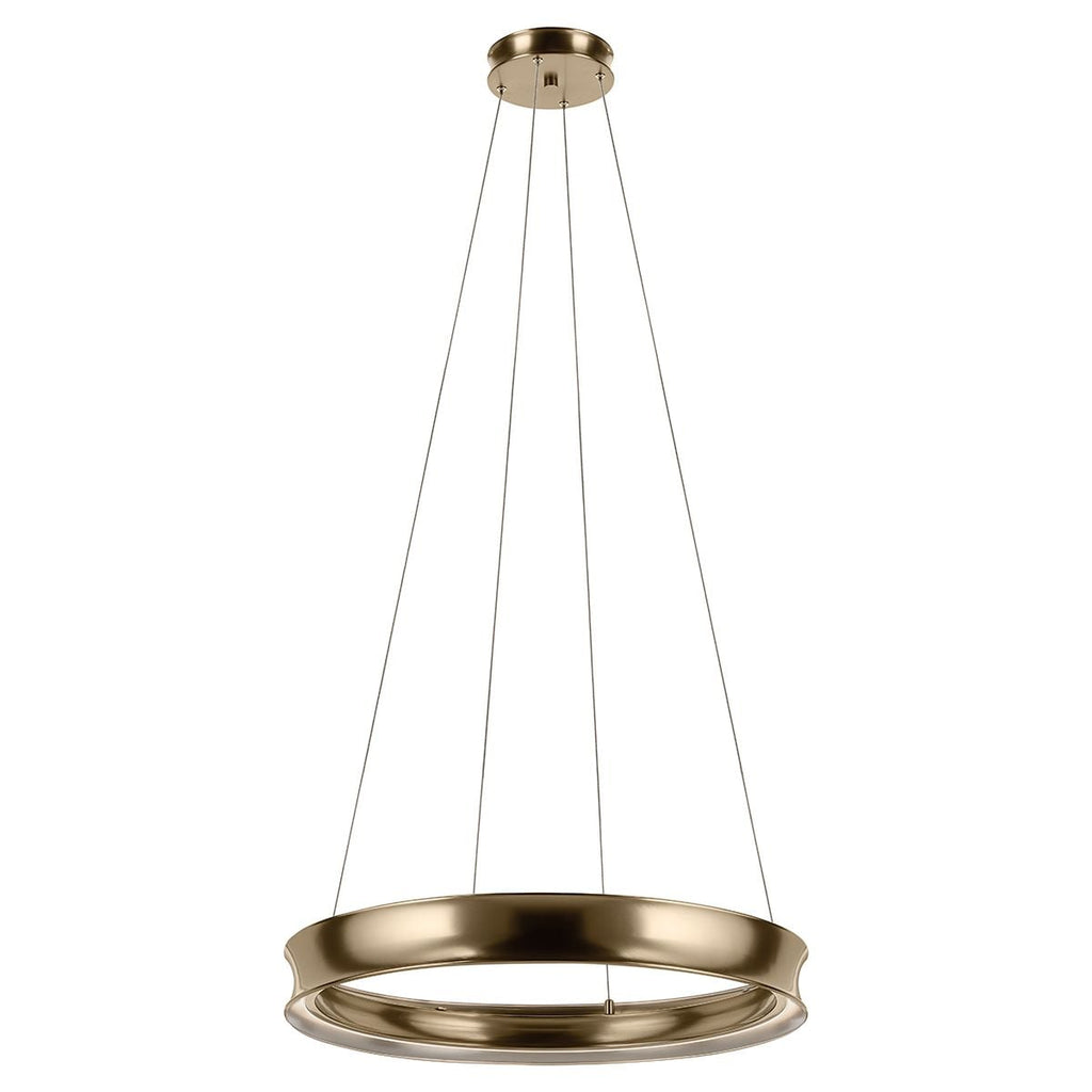 Kichler Larousse - LED Medium Pendant in Champagne Bronze