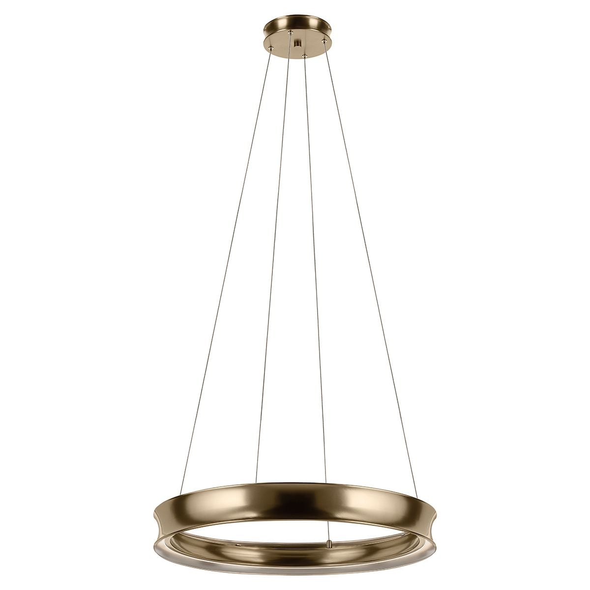 Kichler Larousse - LED Medium Pendant in Champagne Bronze