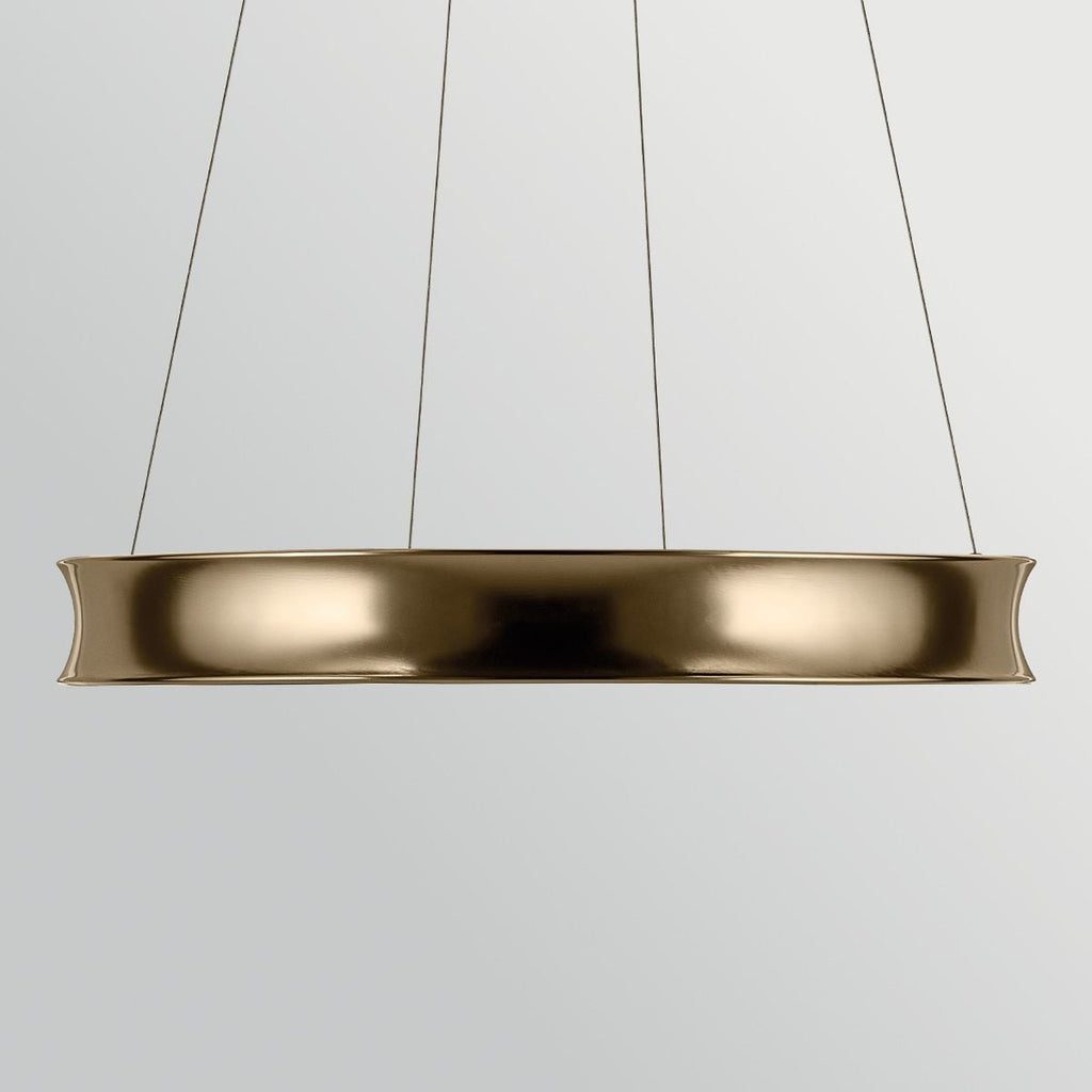 Kichler Larousse - LED Medium Pendant in Champagne Bronze