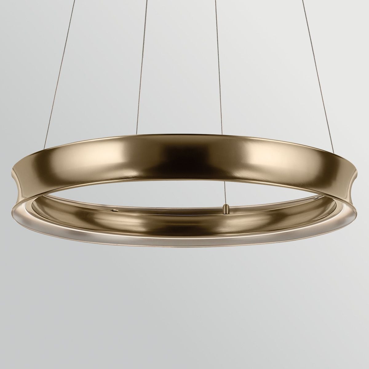 Kichler Larousse - LED Medium Pendant in Champagne Bronze