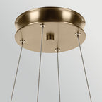Kichler Larousse - LED Medium Pendant in Champagne Bronze