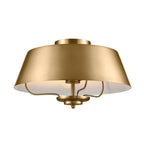 Kichler Luella 3 Light Pendant Light in Brushed Natural Brass