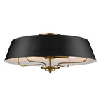 Kichler Luella 4 Light Pendant Light Black Brass