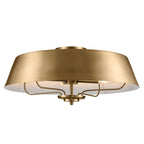 Kichler Luella 4 Light Pendant Light in Brushed Natural Brass