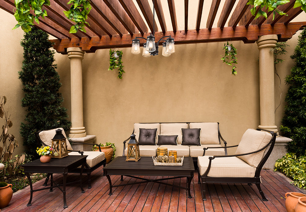 Kichler Lyndon 5 Light Ceiling Light in Architectural Bronze