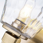 Kichler Marant Bathroom Wall Light in Champagne Bronze IP44