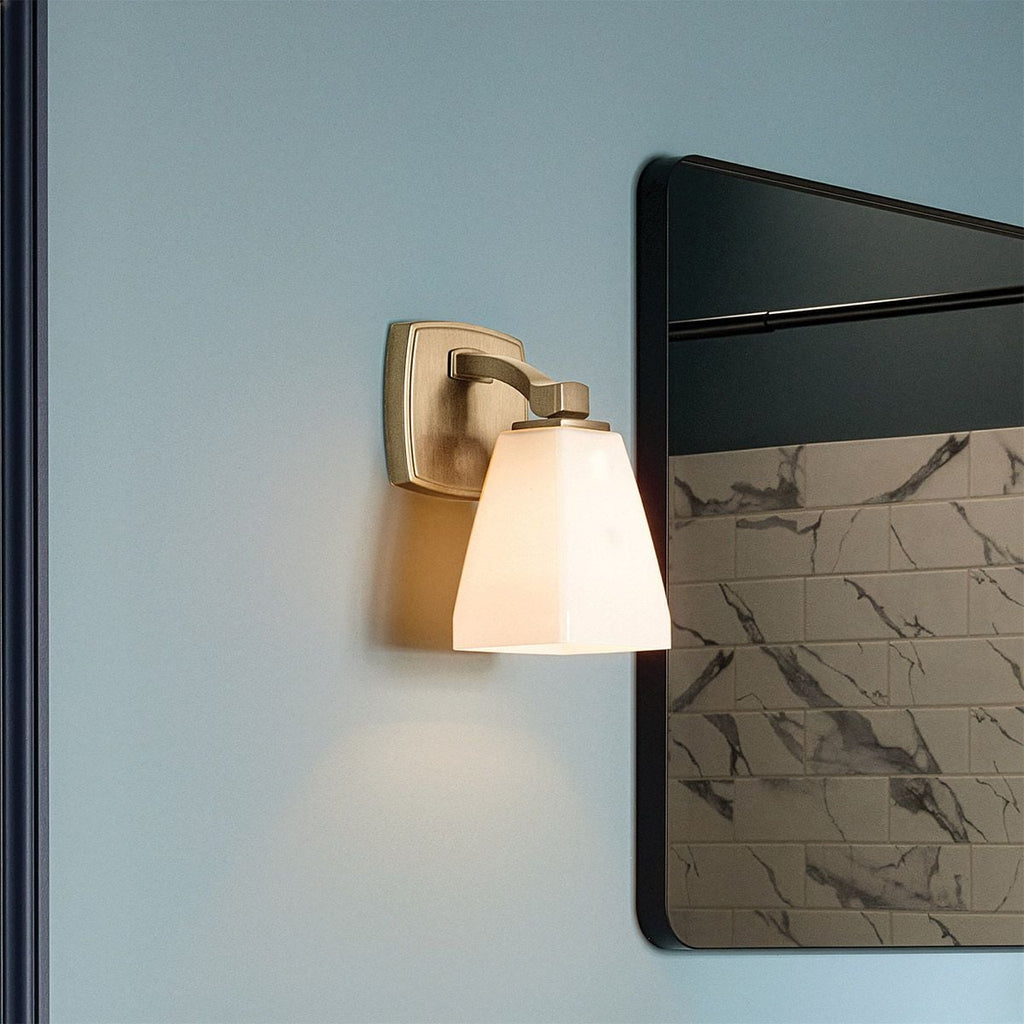 Kichler Marant Bathroom Wall Light in Champagne Bronze