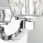 Kichler Marant Bathroom Wall Light in Polished Chrome IP44
