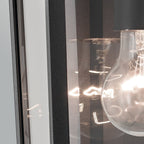 Kichler Mathus Medium Outdoor Wall Lantern in Black