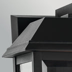 Kichler Mathus Medium Outdoor Wall Lantern in Black