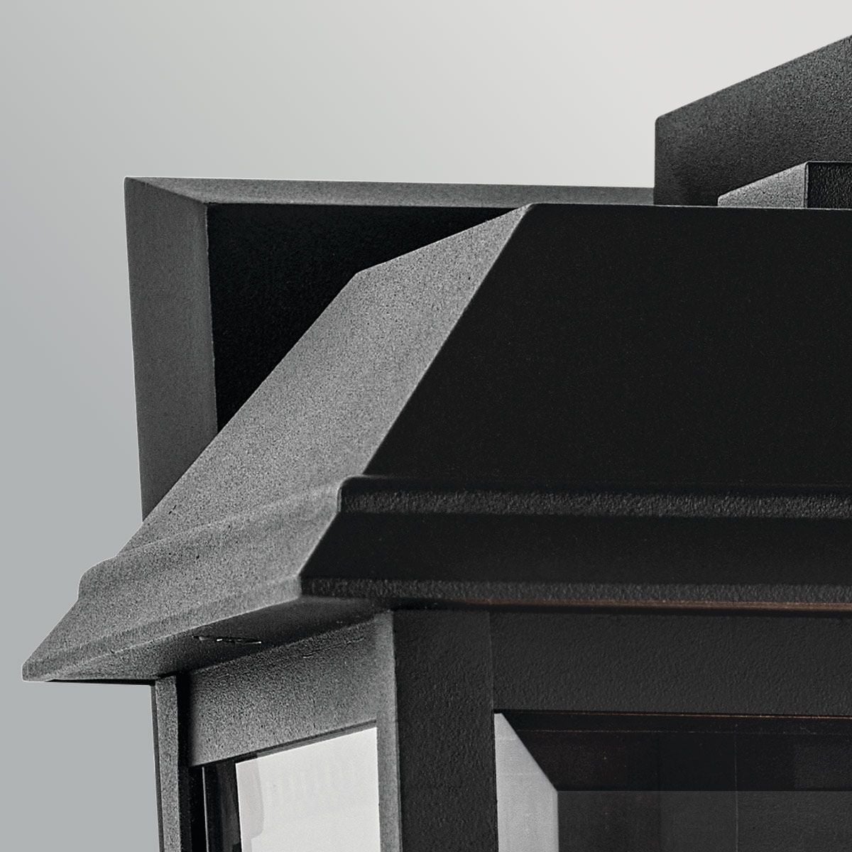 Kichler Mathus Medium Outdoor Wall Lantern in Black